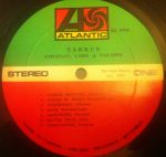 Emerson, Lake & Palmer – Tarkus LP Plak - Görsel 3