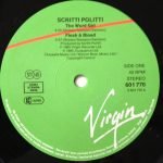 Scritti Politti With Ranking Ann – The Word Girl (Flesh & Blood) 12'' Maxi Single Plak - Görsel 3