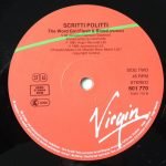 Scritti Politti With Ranking Ann – The Word Girl (Flesh & Blood) 12'' Maxi Single Plak - Görsel 4