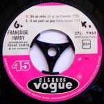 Françoise Hardy – J'Suis D'Accord 45lik Plak EP - Görsel 2
