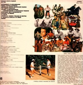Guido E Maurizio De Angelis – Sberle Fagioli E Musica (Colonne Sonore Originali) LP Plak - Görsel 2