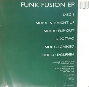 Jazz In A Box – Funk Fusion E.P. 2 x 12'' Maxi Single Plak (Drum n Bass) - Görsel 2