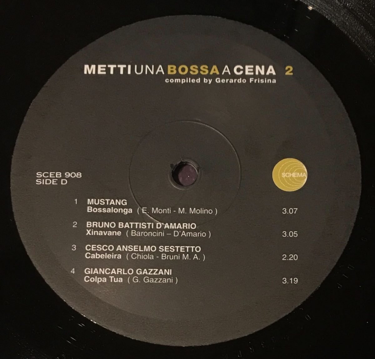 Metti Una Bossa A Cena II 2LP Plak - Görsel 3