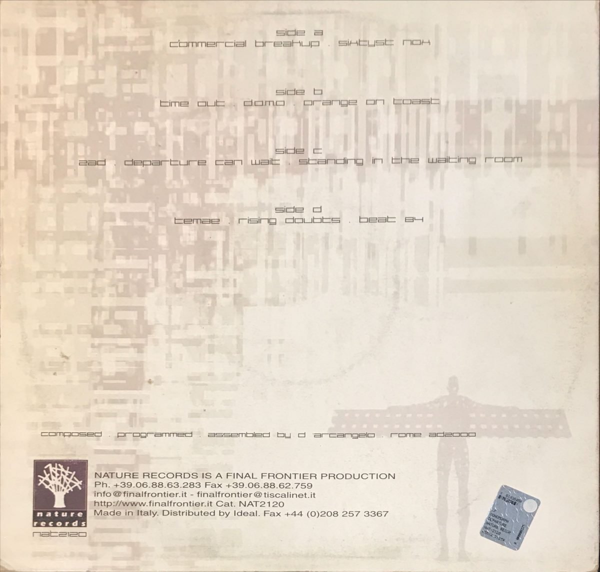 Monomorph ‎– Departure Can Wait 2LP Plak (IMD) - Görsel 2