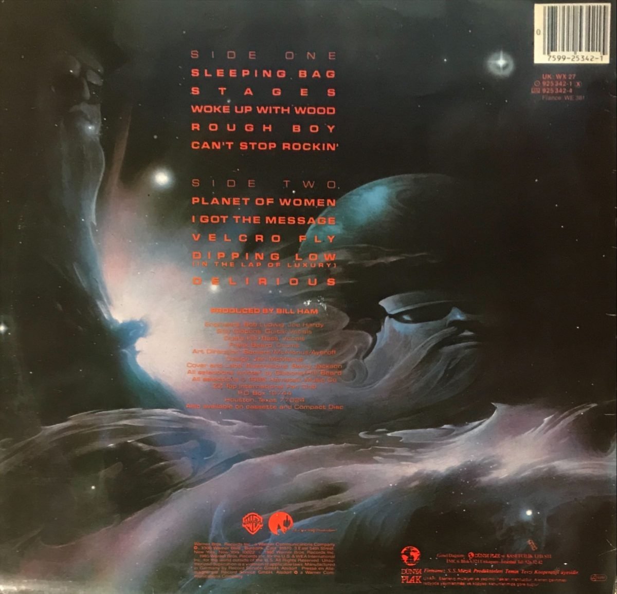 ZZ Top – Afterburner LP Plak - Görsel 2