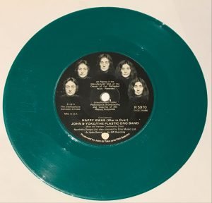 John & Yoko & The Plastic Ono Band – Happy Xmas 45lik Renkli Plak