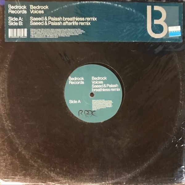 Bedrock – Voices 12'' Maxi Single Plak (Progressive House)