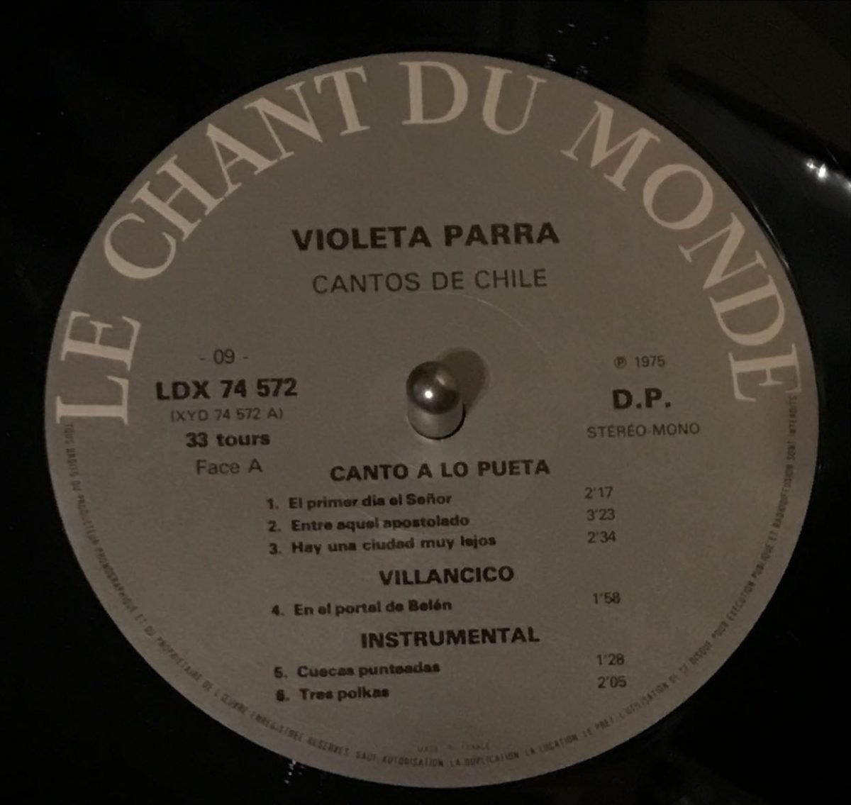 Violeta Parra ‎– Ausente... Presente... Cantos De Chile 2LP Plak - Görsel 4
