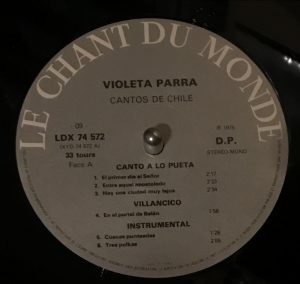 Violeta Parra ‎– Ausente... Presente... Cantos De Chile 2LP Plak - Görsel 4