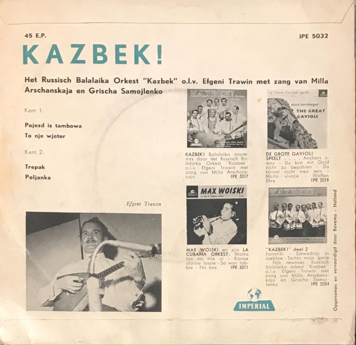 Kazbek! 45lik Plak - Görsel 2
