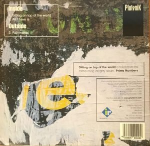 Plutonik ‎– Sitting On Top Of The World 12'' Maxi Single Plak (Drum n Bass) - Görsel 2