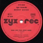 Benny Quick – 6509 (Six Five Zero Nine) 12'' Maxi Single Plak - Görsel 2