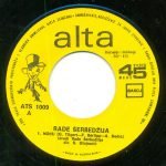 Rade Šerbedžija – Noću 45lik Plak - Görsel 2