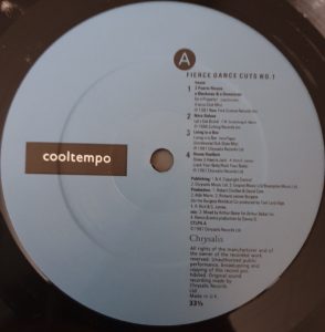 Fierce Dance Cuts No. 1 LP Plak (Early House) - Görsel 2