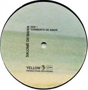 Salomé De Bahia ‎– Tormento De Amor 12'' Maxi Single Plak - Görsel 2