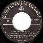 Predrag Gojković – Kafu Mi Draga Ispeci 45lik Plak EP - Görsel 2