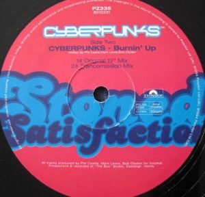 Cyberpunks – Stoned Satisfaction 12'' Maxi Single Plak - Görsel 3