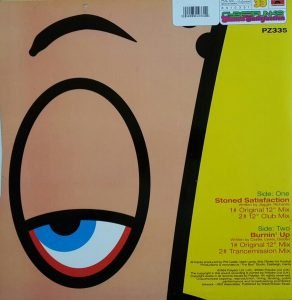 Cyberpunks – Stoned Satisfaction 12'' Maxi Single Plak - Görsel 2