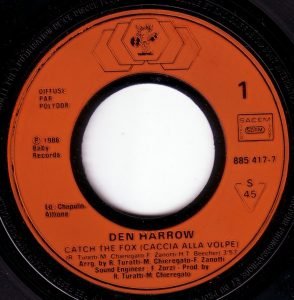 Den Harrow – Catch The Fox 45lik Plak (Italo Disco) - Görsel 2