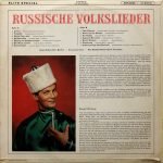 Boris Rubaschkin - Russische Volkslieder LP Plak - Görsel 2