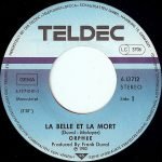 Orphée – La Belle Et La Mort 45lik Plak - Görsel 2