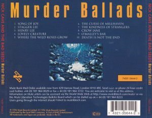 Nick Cave And The Bad Seeds – Murder Ballads CD - Görsel 2