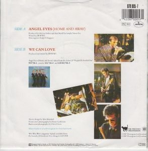 Wet Wet Wet – Angel Eyes (Home And Away) 45lik Plak - Görsel 3