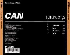 Can – Future Days CD - Görsel 3