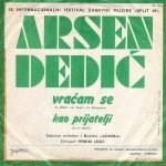 Arsen Dedić – Vraćam Se 45lik Plak - Görsel 3