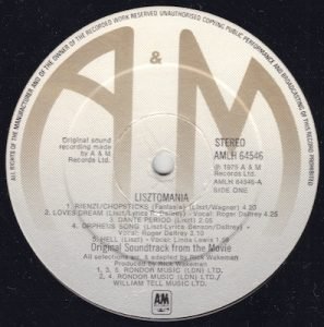 Rick Wakeman – Lisztomania LP Plak - Görsel 3