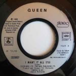 Queen – I Want It All 45lik Plak - Görsel 2