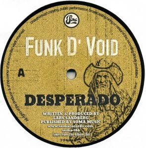 Funk D'Void – Desperado 12'' Maxi Single Plak (Minimal)