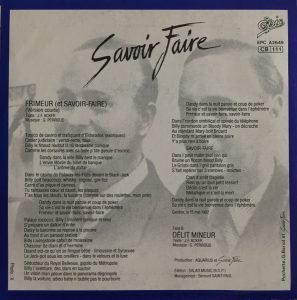 Savoir-Faire – Frimeur (Et Savoir-Faire) 45lik Plak - Görsel 3
