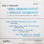 Vera Skrobanović I Stojan Marković – Kako Možeš Drugoga Da Voliš 45lik Plak EP - Görsel 3