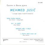 Mehmed Jusić – Pjesma Gavrilu Principu 45lik Plak - Görsel 2
