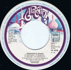 Crypton – Stranger In Space 45lik Plak - Görsel 2