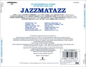 Guru ‎– Jazzmatazz Volume: 1 CD - Görsel 3