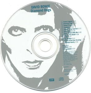 David Bowie – Diamond Dogs CD - Görsel 2