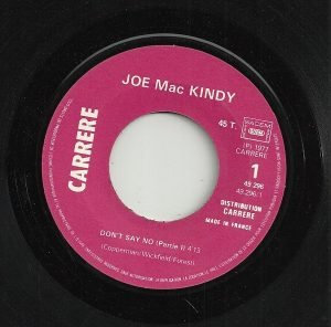 Joe Mc Kindy – Don't Say No 45lik Plak - Görsel 2