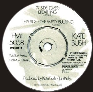 Kate Bush ‎– Breathing 45lik Plak - Görsel 2