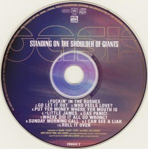 Oasis – Standing On The Shoulder Of Giants CD SIFIR - Görsel 2