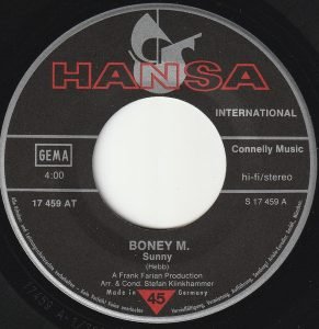 Boney M. – Sunny 45lik Plak - Görsel 2