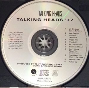 Talking Heads – Talking Heads: 77 CD - Görsel 2