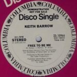 Keith Barrow – Physical Attraction / Free To Be Me 12'' Maxi Single Plak Promo - Görsel 2