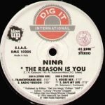 Nina – The Reason Is You 12'' Maxi Single Plak