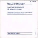 Gérard Manset – Il Voyage En Solitaire 45lik Plak - Görsel 3