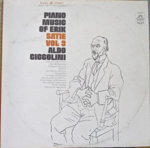 Aldo Ciccolini – Piano Music Of Erik Satie, Vol. 3 LP Plak