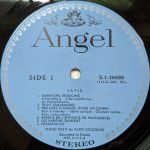 Aldo Ciccolini – Piano Music Of Erik Satie, Vol. 3 LP Plak - Görsel 2