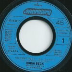 Robin Beck – First Time 45lik Plak - Görsel 2