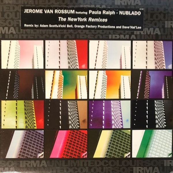Jerome Van Rossum Featuring Paula Ralph – Nublado 12'' Maxi Single Plak (Acid Jazz)